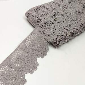 Вязаное матовое кружево 6 см - 13м JF20237 col А3-103