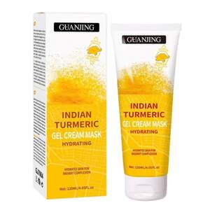 Гелевая маска для лица с индийской куркумой Guanjing, 120мл Гелевая маска для лица с индийской куркумой Guanjing, 120мл
