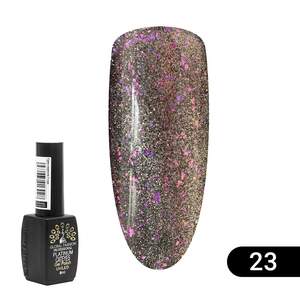 Гель лак Кошачий глаз Platinum 23, 8мл