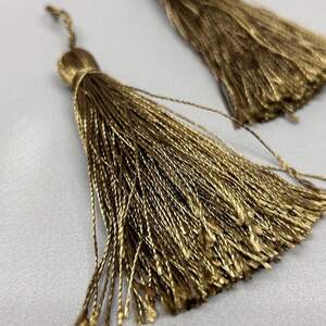 Декоративные кисточки для рукоделия 13 см - капучино