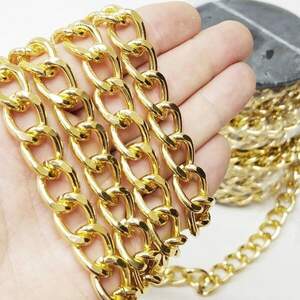 Декоративные цепи, цвет золото 3,4мм