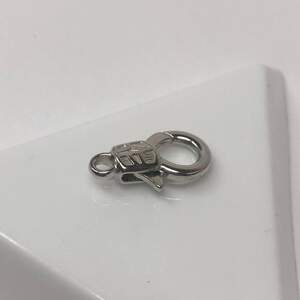 Застежка карабин-лобстер 9х17 мм, сталь