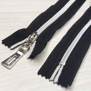 Застежка-молния неразъемная сильвер 14 см 1 бегунок