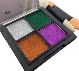 Зеркальная втирка для ногтей Global Fashion 4в1 003