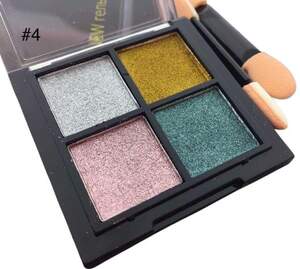 Зеркальная втирка для ногтей Global Fashion 4в1 004-1