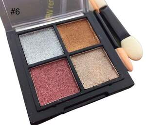 Зеркальная втирка для ногтей Global Fashion 4в1 006