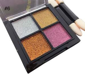 Зеркальная втирка для ногтей Global Fashion 4в1 006-1