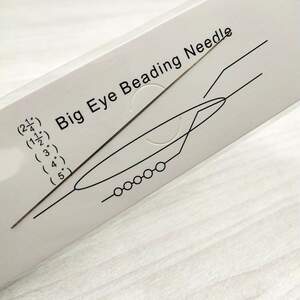 Игла для бисера раздвоенная 10см