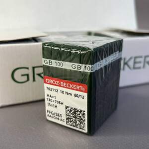 Иглы для бытовых машин Groz beckert (Китай) НАх1 80