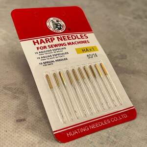 Иглы для бытовых швейных машин Harp Needles 90 -10 шт Иглы для бытовых швейных машин Harp Needles 90 -10 шт