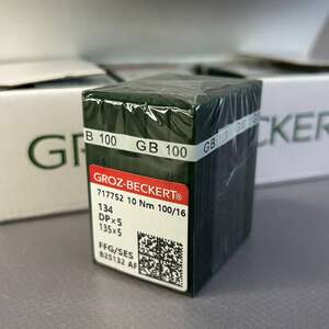 Иглы для промышленных машин Groz beckert (Китай) DPх5 100 Иглы для промышленных машин Groz beckert (Китай) DPх5 100