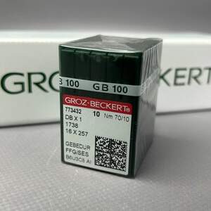 Иглы для промышленных машин Groz beckert DВх1 Gebedur 70 Иглы для промышленных машин Groz beckert DВх1 Gebedur 70