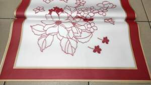 Калька флористическая для цветов и подарков 57х57см 20 листов красная