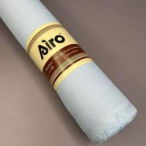 Канва Airo для вышивания плотная 14CT JH, ширина 50см - 5м - голубой