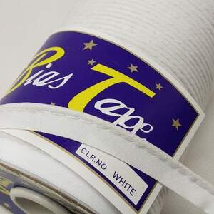 Кант хлопковый белый - 50 полиэстер