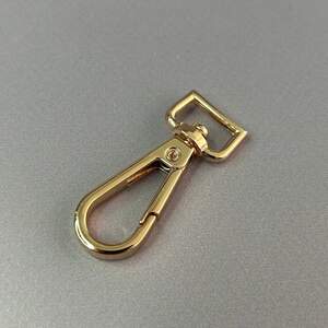 Карабин для сумки 13 мм, золото - 4,5 см