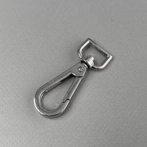 Карабин для сумки 13 мм, никель - 5,5 см