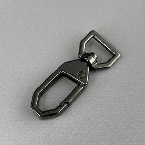 Карабин для сумки 13 мм, темный никель - 5 см