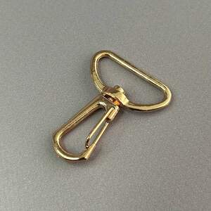 Карабин для сумки 25 мм, золото - 4 см