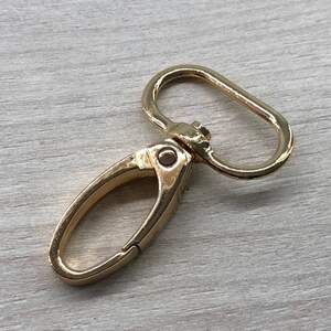 Карабин для сумки 25 мм, золото - 5 см