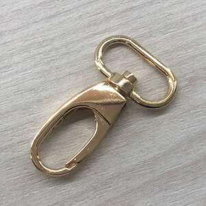 Карабин для сумки 25 мм, золото - 5,5 см