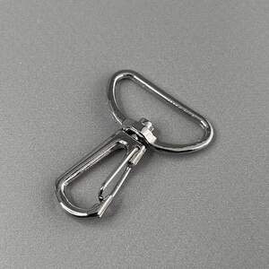 Карабин для сумки 25 мм, никель - 3,8 см