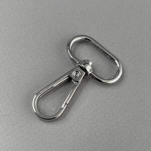 Карабин для сумки 25 мм, никель - 4,5 см