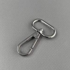 Карабин для сумки 25 мм, никель - 5 см