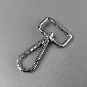 Карабин для сумки 25 мм, никель - 5,5 см