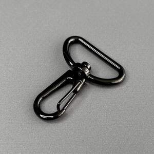 Карабин для сумки 25 мм, темный никель - 4 см