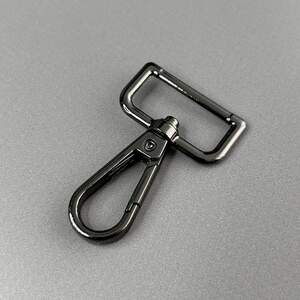 Карабин для сумки 25 мм, темный никель - 5 см