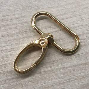 Карабин для сумки 32 мм, золото - 4,5 см