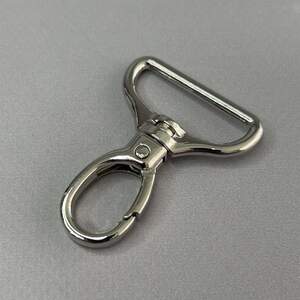 Карабин для сумки 20 мм, темный никель - 4 см