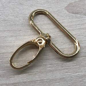 Карабин для сумки 38 мм, золото - 4,5 см