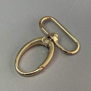 Карабин для сумки 38 мм, золото - 6 см