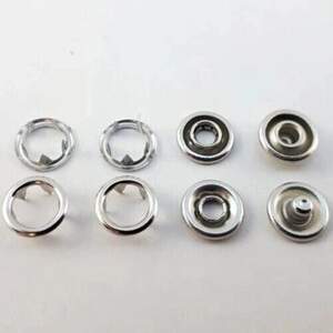 Кнопка Baby 7,8мм Никель 1440шт (210012)