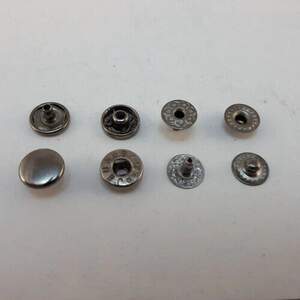 Кнопка Альфа 10мм Темный никель VT-2 (720шт) (00244)