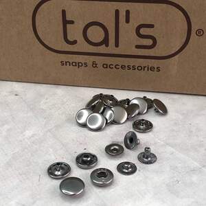 Кнопка Альфа 12,5мм #54 Темный никель (720шт) (00245)