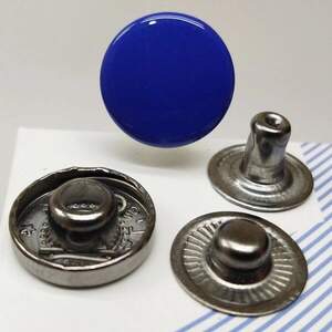 Кнопка Альфа 15мм Синяя (10шт) (00247)