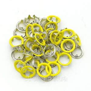 Кнопка трикотажная Baby 9,5мм Желтый 1440шт. (110)