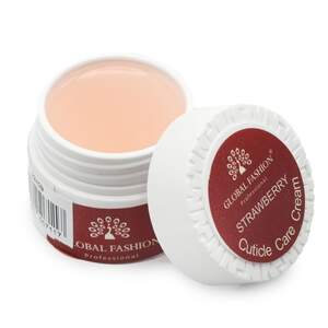 Крем по уходу за кутикулой Global Fashion клубника, 5 гр