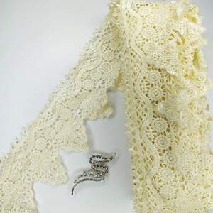 Кружево макраме Sindtex 10см (13м) Цвет - Молочный (11-LY018-0234-2)