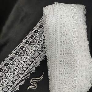 Кружево макраме Sindtex 10см (20м) Цвет - Белый (09-Y10093-1) Кружево макраме Sindtex 10см (20м) Цвет - Белый (09-Y10093-1)