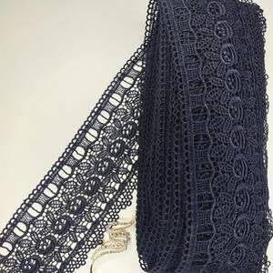 Кружево макраме Sindtex 10см (20м) Цвет - Синий тёмный (09-Y10093-3) Кружево макраме Sindtex 10см (20м) Цвет - Синий тёмный (09-Y10093-3)