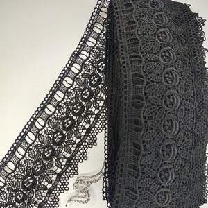 Кружево макраме Sindtex 10см (20м) Цвет - Черный (09-Y10093-4) Кружево макраме Sindtex 10см (20м) Цвет - Черный (09-Y10093-4)