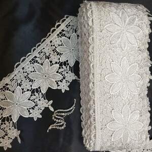 Кружево макраме Sindtex 11см (13м) Цвет - Белый (34-C70323-1) Кружево макраме Sindtex 11см (13м) Цвет - Белый (34-C70323-1)