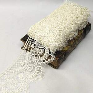 Кружево макраме Sindtex 12см (13м) Цвет - Айвори (729-107-084)