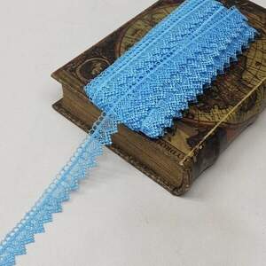 Кружево макраме Sindtex 2см (13м) Цвет - Голубой (729-14-187)