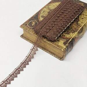 Кружево макраме Sindtex 2см (13м) Цвет - Коричневый (729-14-031) Кружево макраме Sindtex 2см (13м) Цвет - Коричневый (729-14-031)