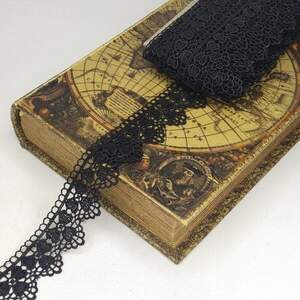 Кружево макраме Sindtex 3,5см (13м) Цвет - Черный (729-30-039) Кружево макраме Sindtex 3,5см (13м) Цвет - Черный (729-30-039)